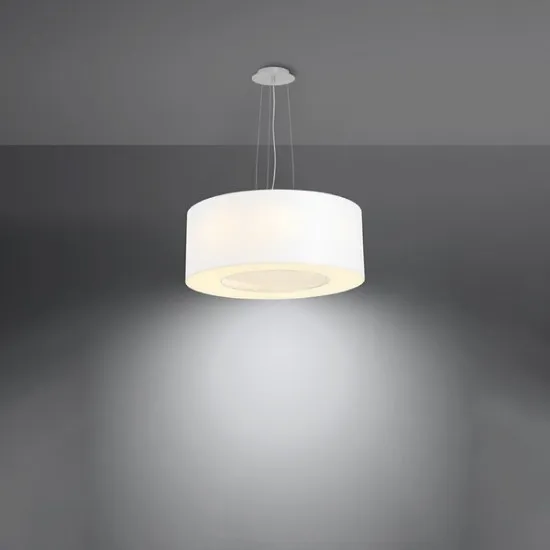 Sollux Saturno 50 fehér függesztett lámpa (SOL-SL.0747) E27 5 izzós IP20
