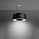 Sollux Saturno 50 fekete-fehér függesztett lámpa (SOL-SL.0748) E27 5 izzós IP20