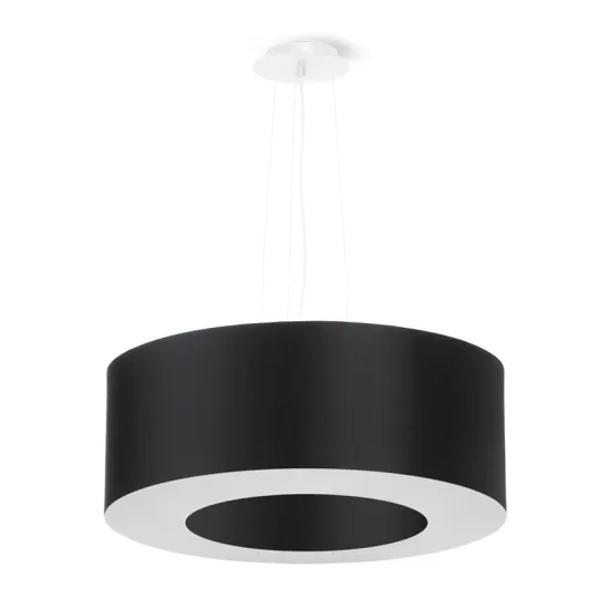 Sollux Saturno 50 fekete-fehér függesztett lámpa (SOL-SL.0748) E27 5 izzós IP20