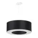Sollux Saturno 50 fekete-fehér függesztett lámpa (SOL-SL.0748) E27 5 izzós IP20