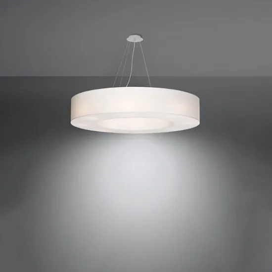 Sollux Saturno 90 fehér függesztett lámpa (SOL-SL.0795) E27 8 izzós IP20