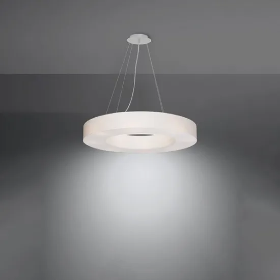 Sollux Saturno Slim 70 fehér függesztett lámpa (SOL-SL.0753) E27 6 izzós IP20