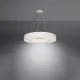 Sollux Saturno Slim 70 fehér függesztett lámpa (SOL-SL.0753) E27 6 izzós IP20
