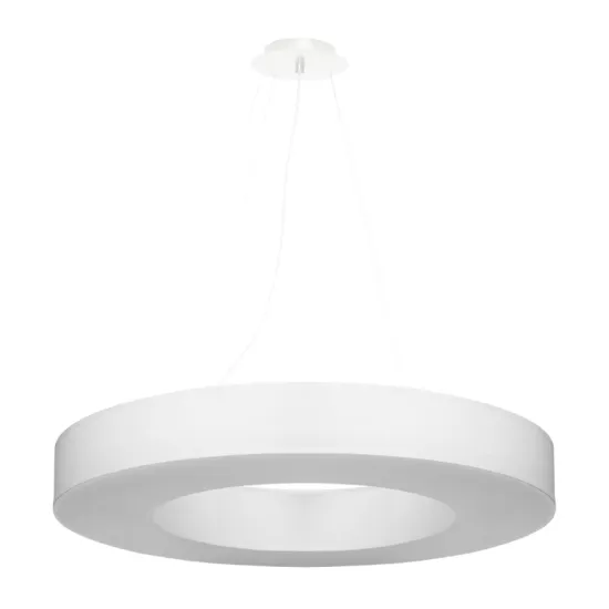 Sollux Saturno Slim 70 fehér függesztett lámpa (SOL-SL.0753) E27 6 izzós IP20