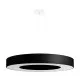 Sollux Saturno Slim 70 fekete-fehér függesztett lámpa (SOL-SL.0754) E27 6 izzós IP20