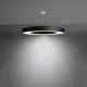 Sollux Saturno Slim 90 fekete-fehér függesztett lámpa (SOL-SL.0798) E27 8 izzós IP20