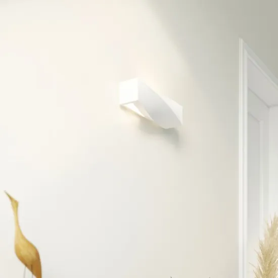 Sollux Sigma Mini fehér fali lámpa (SOL-SL.0229) E27 1 izzós IP20