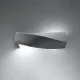 Sollux Sigma szürke fali lámpa (SOL-SL.0644) E27 2 izzós IP20