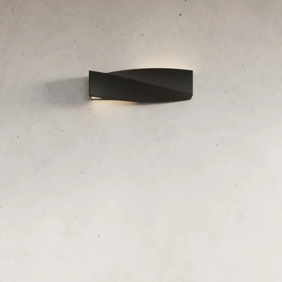 Sollux Sigma fekete fali lámpa (SOL-SL.0870) E27 1 izzós IP20