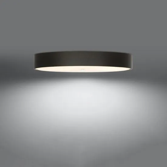 Sollux Skala 100 fekete mennyezeti lámpa (SOL-SL.0818) E27 6 izzós IP20