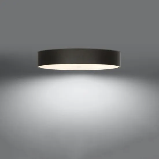 Sollux Skala 80 fekete mennyezeti lámpa (SOL-SL.0814) E27 6 izzós IP20