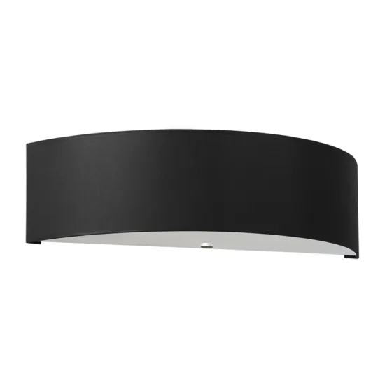 Sollux Skala fekete fali lámpa (SOL-SL.0764) E27 2 izzós IP20