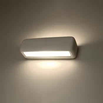 Sollux Subani fehér fali lámpa (SOL-SL.0840) E27 1 izzós IP20