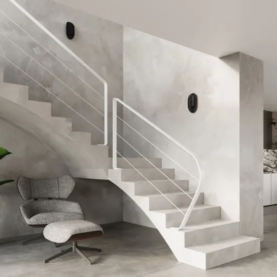 Sollux Tear fekete fali lámpa (SOL-SL.1063) G9 1 izzós IP20