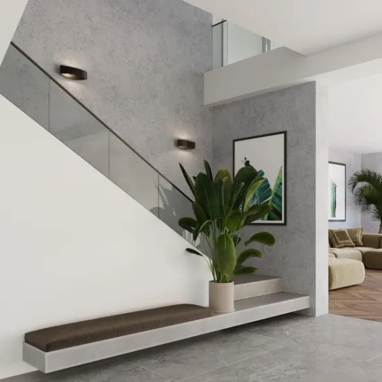 Sollux Toni fekete fali lámpa (SOL-SL.1189) G9 1 izzós IP20