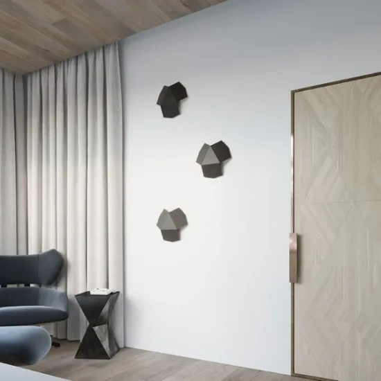 Sollux Tre fekete fali lámpa (SOL-SL.0425) G9 2 izzós IP20