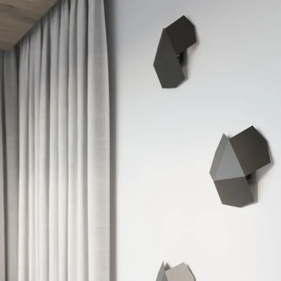 Sollux Tre fekete fali lámpa (SOL-SL.0425) G9 2 izzós IP20