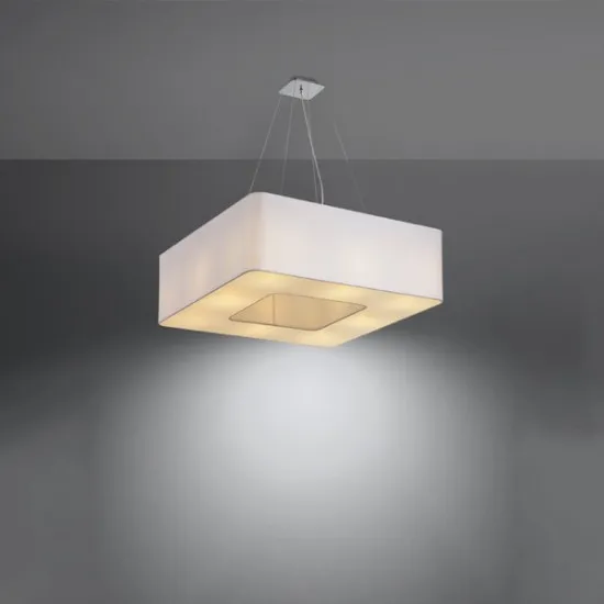 Sollux Urano 60 fehér függesztett lámpa (SOL-SL.0783) E27 8 izzós IP20