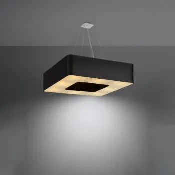 Sollux Urano 80 fekete-fehér függesztett lámpa (SOL-SL.0828) E27 8 izzós IP20