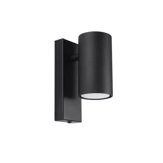 Sollux Utti fekete falikar (SOL-SL.1077) GU10 1 izzós IP20