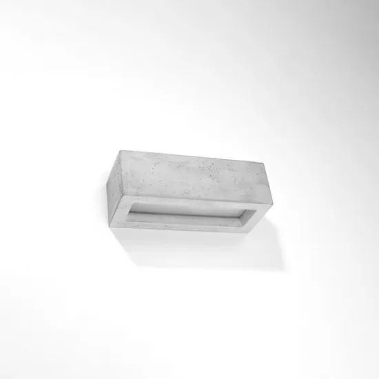 Sollux Vega 30 szürke fali lámpa (SOL-SL.0992) E27 1 izzós IP20