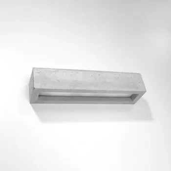 Sollux Vega 50 szürke fali lámpa (SOL-SL.0993) E27 2 izzós IP20