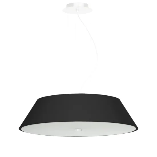 Sollux Vega 60 fekete-fehér függesztett lámpa (SOL-SL.0766) E27 5 izzós IP20