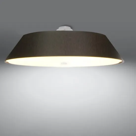 Sollux Vega 70 fekete mennyezeti lámpa (SOL-SL.0822) E27 5 izzós IP20