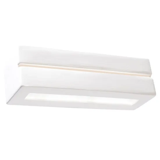 Sollux Vega Line fehér fali lámpa (SOL-SL.0231) E27 1 izzós IP20