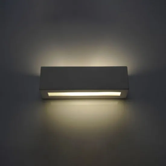 Sollux Vega fehér fali lámpa (SOL-SL.0006) E27 1 izzós IP20