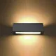 Sollux Vega szürke fali lámpa (SOL-SL.0877) E27 1 izzós IP20