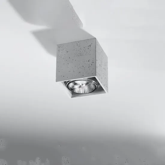 Sollux Velda szürke mennyezeti lámpa (SOL-SL.0646) GU10 1 izzós IP20
