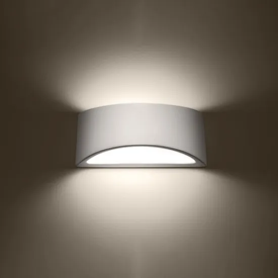 Sollux Vixen fehér fali lámpa (SOL-SL.1048) G9 1 izzós IP20