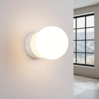 Sollux Yoli 1 fehér fali lámpa (SOL-SL.1460) G9 1 izzós IP20