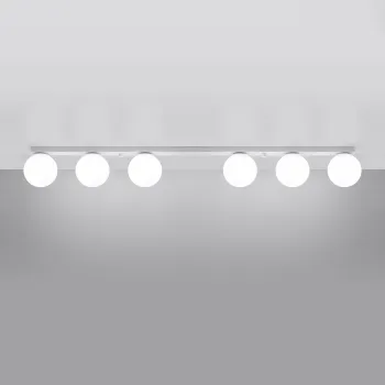 Sollux Yoli 6 fehér mennyezeti lámpa (SOL-SL.1150) G9 6 izzós IP20