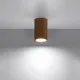 Sollux Zeke 10 tölgy színű mennyezeti lámpa (SOL-SL.1033) GU10 1 izzós IP20