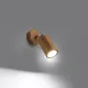 Sollux Zeke tölgy színű falikar (SOL-SL.1028) GU10 1 izzós IP20