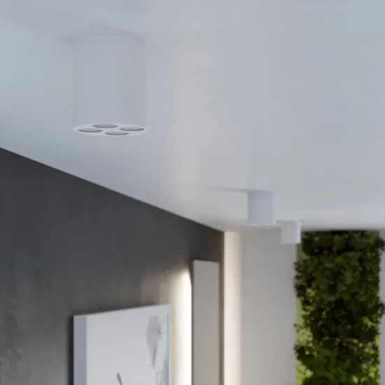 Sollux Zoe fehér LED mennyezeti lámpa (SOL-SL.1209) LED 4 izzós IP20
