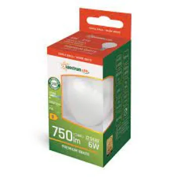 SpectrumLED E14 LED izzó 6W 2700 Kelvin-kisgömb formájú 55W-ot kiváltó-opál fehér filament LED izzó opál (SPE-WOJ14394) E14 SpectrumLED E14 LED izzó 6W 2700 Kelvin-kisgömb formájú 55W-ot kiváltó-opál fehér filament LED izzó opál (SPE-WOJ14394) E14