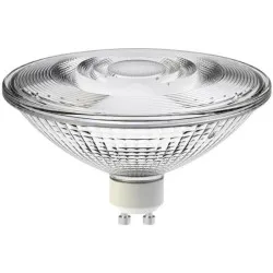 Sylvania GU10 ES111 13W 3000 Kelvin-140W-ot kiváltó dimmerelhető króm-átlátszó  (SYL-0029192) GU10-ES111