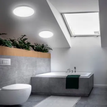 TK Lighting Aqua fehér LED mennyezeti lámpa (TK-6902) LED 1 izzós IP54