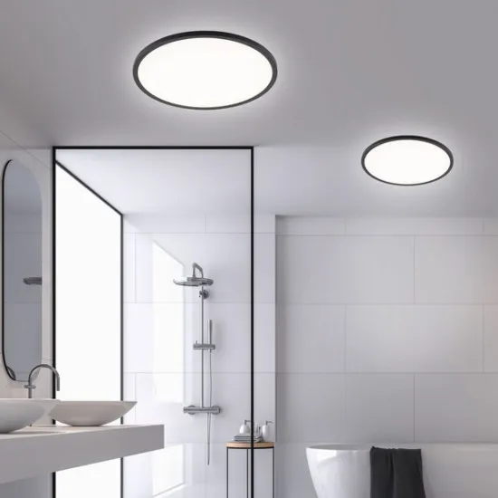 TK Lighting Aqua fekete-fehér LED mennyezeti lámpa (TK-6905) LED 1 izzós IP54