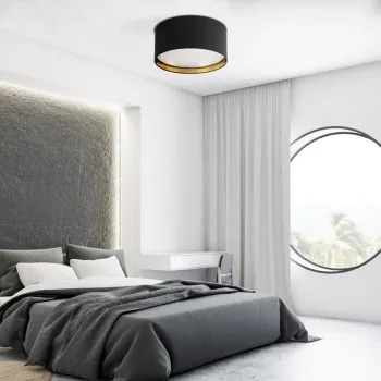 TK Lighting Bilbao fekete mennyezeti lámpa (TK-3376) E27 4 izzós IP20