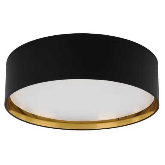 TK Lighting Bilbao fekete mennyezeti lámpa (TK-3432) E27 4 izzós IP20