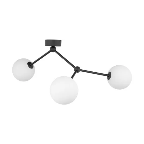 TK Lighting Black Fairy fehér mennyezeti lámpa (TK-4854) G9 3 izzós IP20