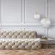 TK Lighting Cadix átlátszó-arany függesztett lámpa (TK-4610) G9 1 izzós IP20