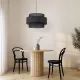 TK Lighting Calisto fekete függesztett lámpa (TK-4999) E27 1 izzós IP20
