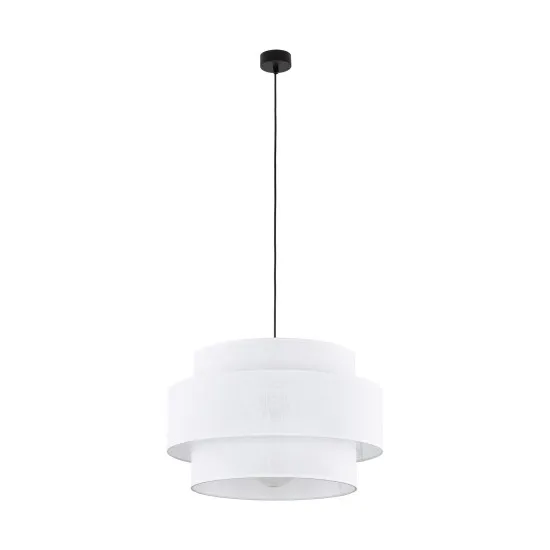 TK Lighting Calisto fehér függesztett lámpa (TK-5095) E27 1 izzós IP20
