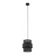 TK Lighting Calisto fekete függesztett lámpa (TK-5306) E27 1 izzós IP20