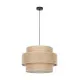 TK Lighting Calisto barna függesztett lámpa (TK-5402) E27 3 izzós IP20
